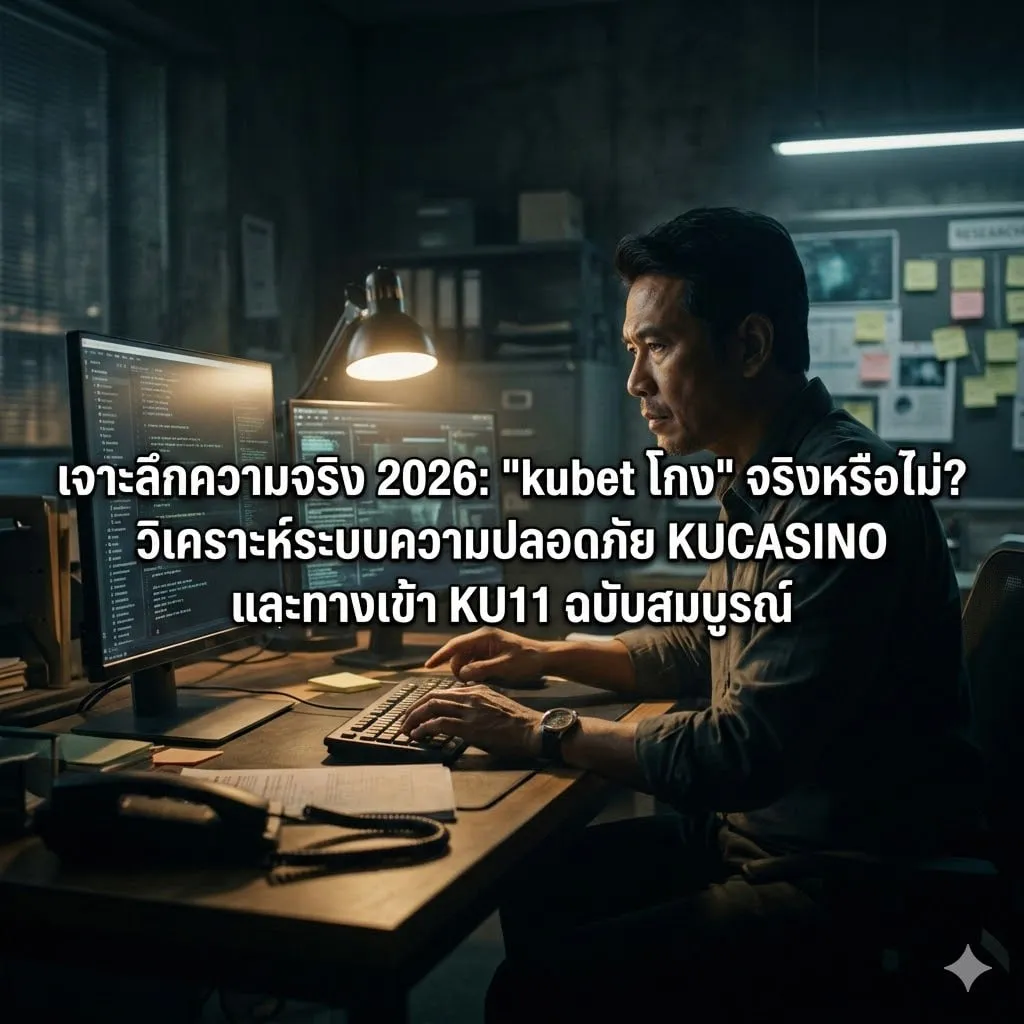 เจาะลึกความจริง 2026: “kubet โกง” จริงหรือไม่? วิเคราะห์ระบบความปลอดภัย KUCASINO และทางเข้า KU11 ฉบับสมบูรณ์